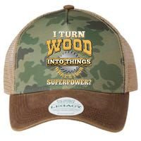 I Turn Woodworking Into Things What Is Your Superpower Legacy Tie Dye Trucker Hat
