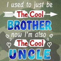I Used To Be The Cool Brother Now I'm Also The Cool Uncle Legacy Tie Dye Trucker Hat
