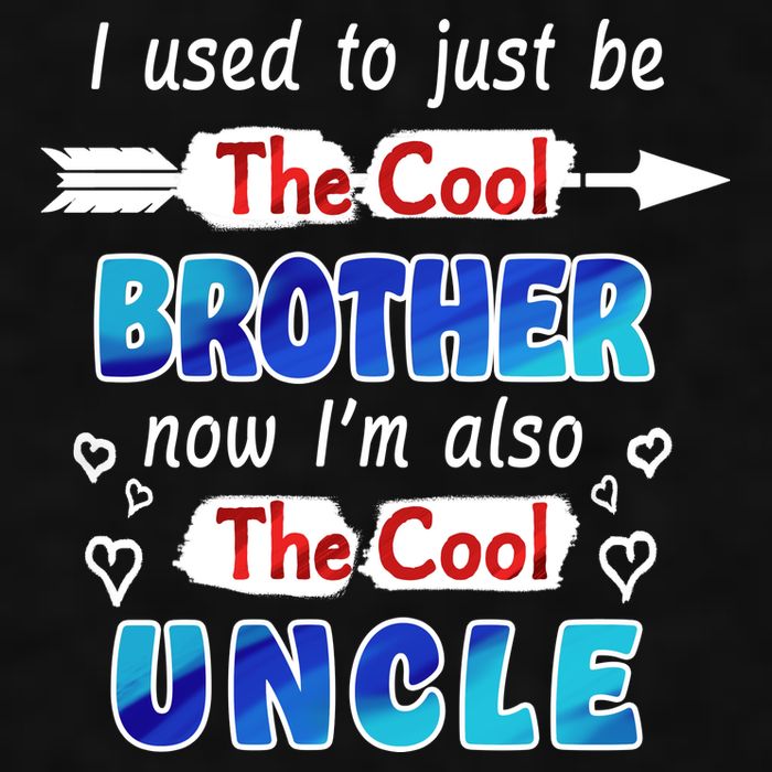 I Used To Be The Cool Brother Now I'm Also The Cool Uncle Ladies PosiCharge Tri-Blend Wicking Tank
