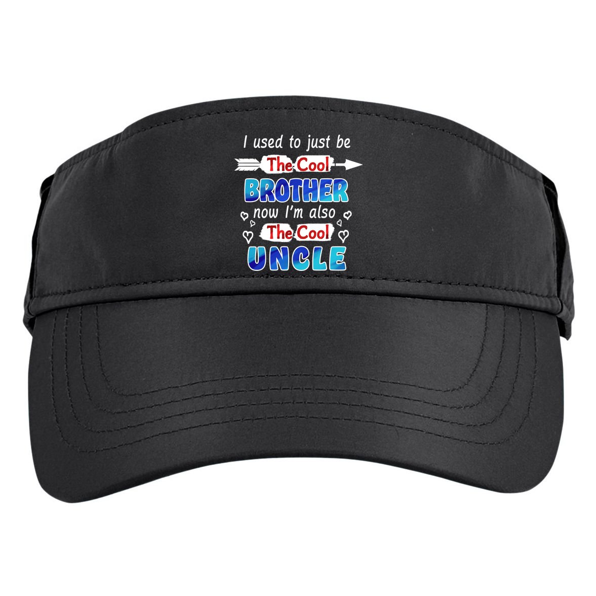 I Used To Be The Cool Brother Now I'm Also The Cool Uncle Adult Drive Performance Visor