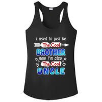 I Used To Be The Cool Brother Now I'm Also The Cool Uncle Ladies PosiCharge Competitor Racerback Tank