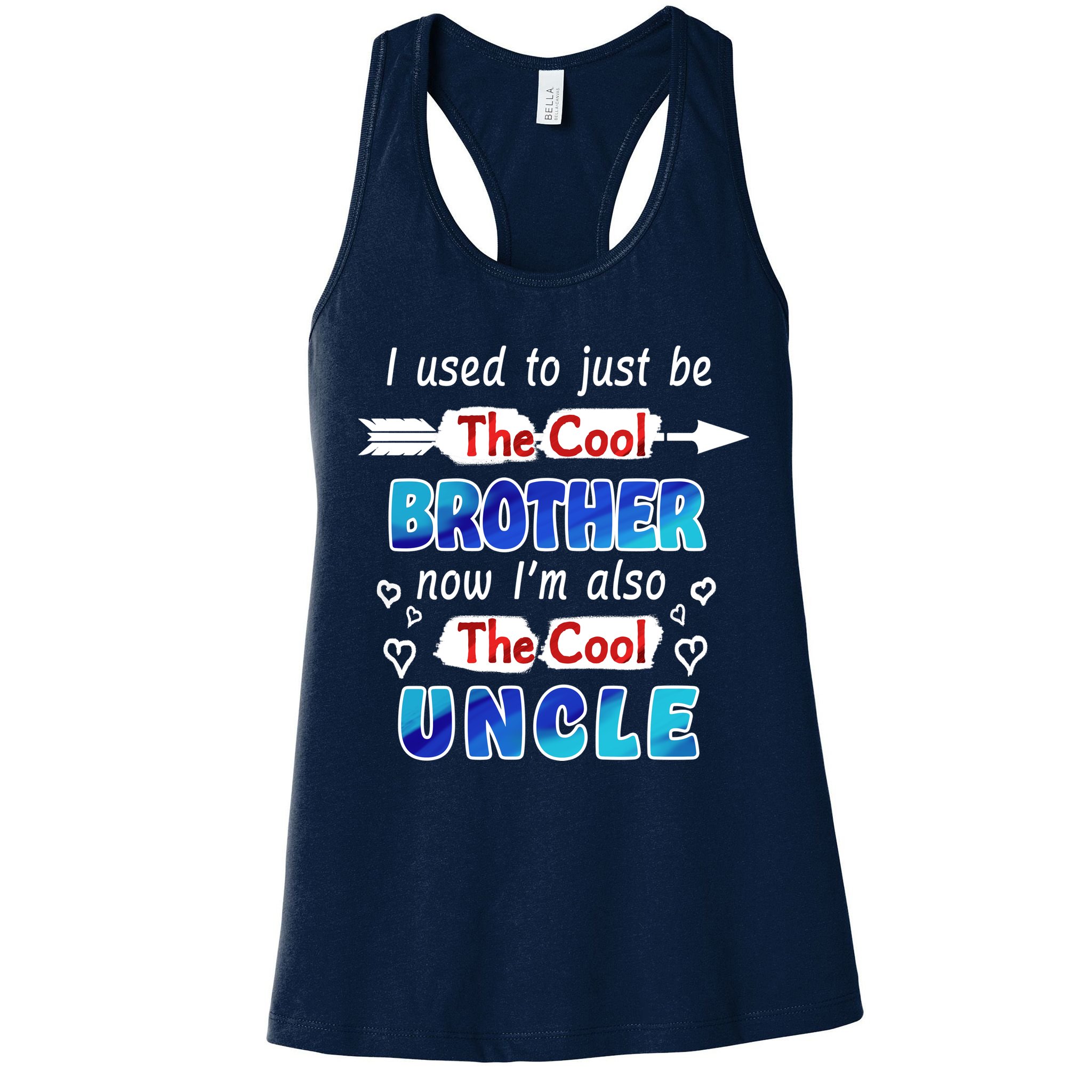 I Used To Be The Cool Brother Now I'm Also The Cool Uncle Womens Tank Top