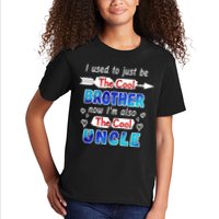 I Used To Be The Cool Brother Now I'm Also The Cool Uncle Kids T-Shirt