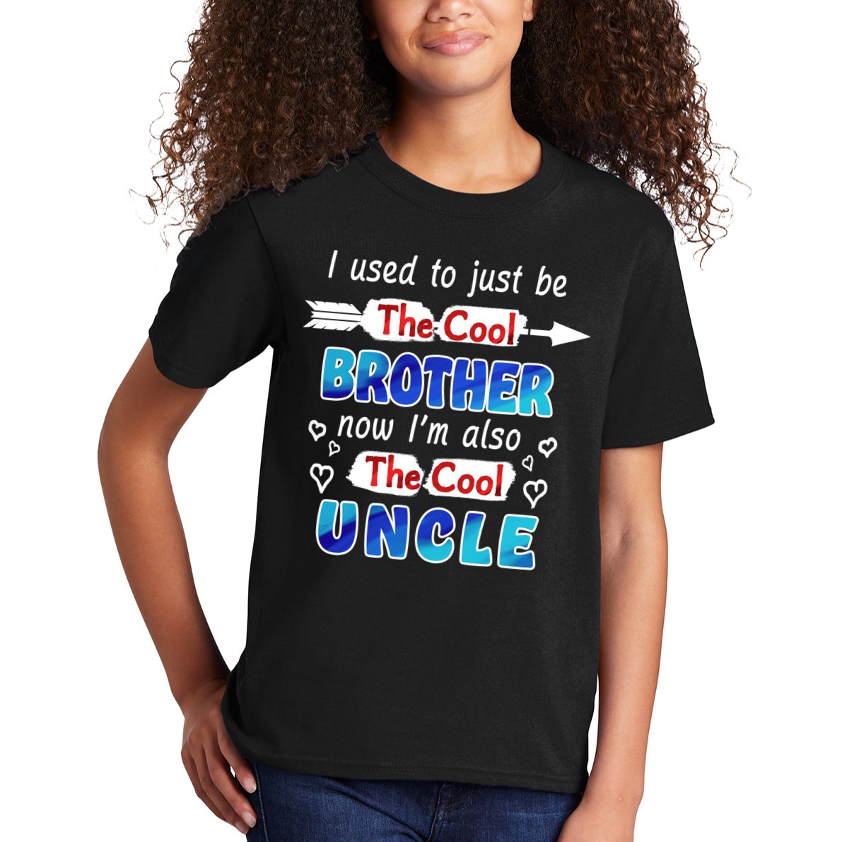 I Used To Be The Cool Brother Now I'm Also The Cool Uncle Kids T-Shirt