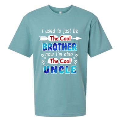 I Used To Be The Cool Brother Now I'm Also The Cool Uncle Sueded Cloud Jersey T-Shirt