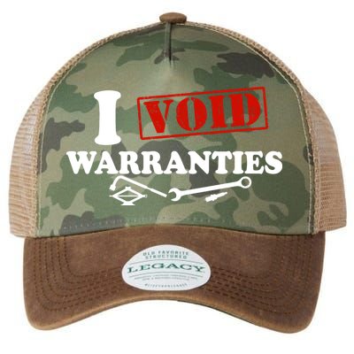 I Void Warranties Legacy Tie Dye Trucker Hat