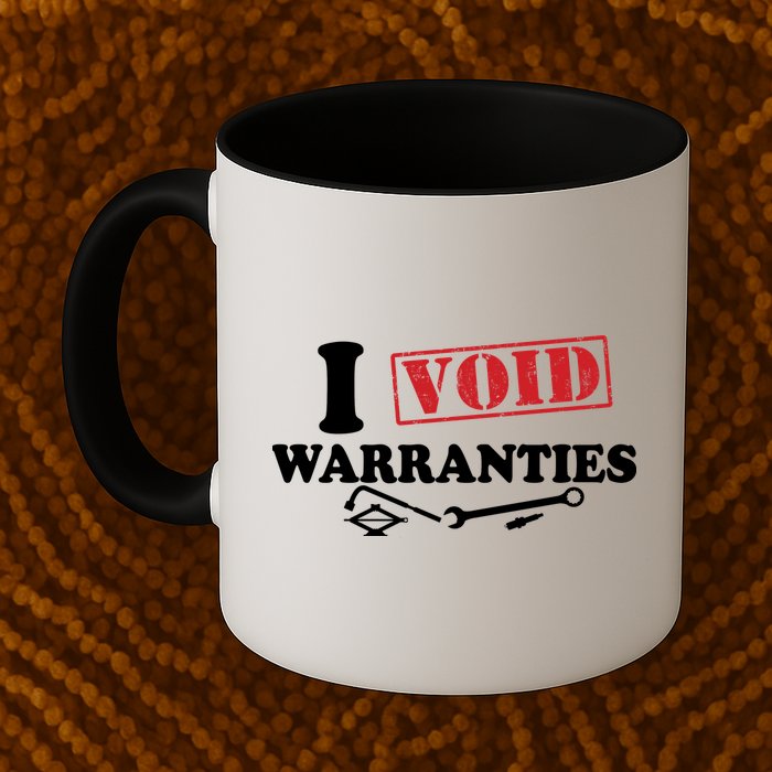 I Void Warranties Mug