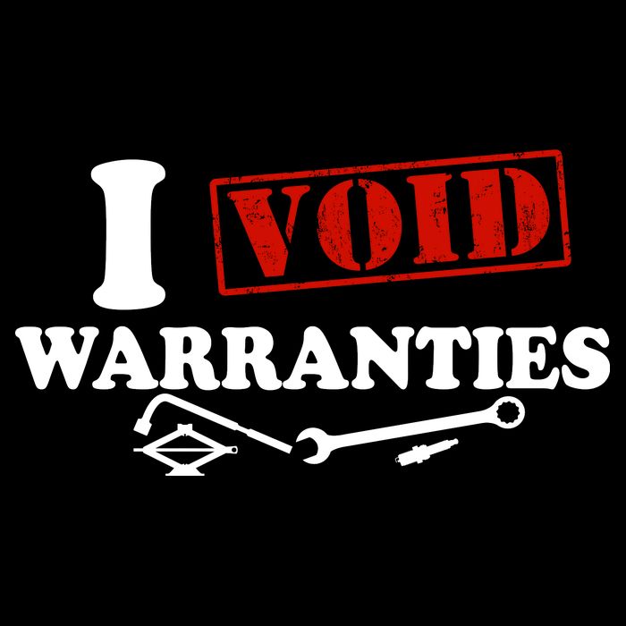 I Void Warranties 16 in Basic Backpack