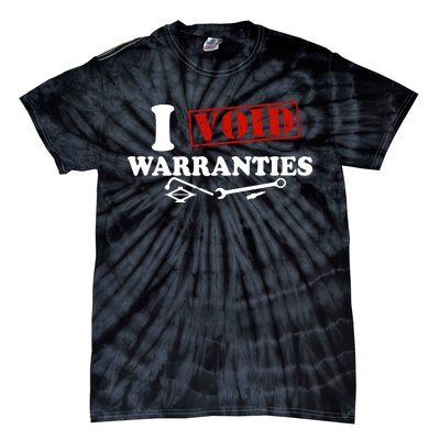 I Void Warranties Tie-Dye T-Shirt