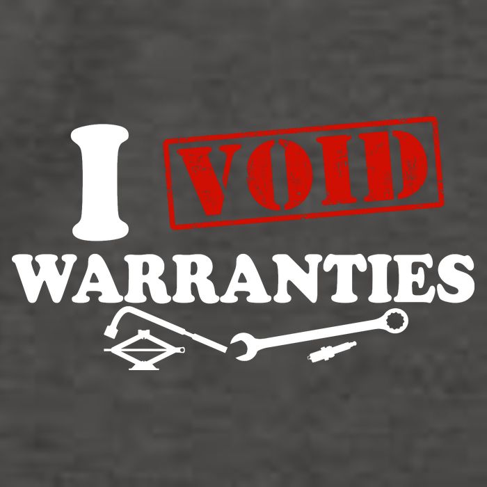 I Void Warranties Vector Backpack