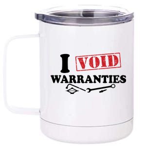 I Void Warranties 12 oz Stainless Steel Tumbler Cup