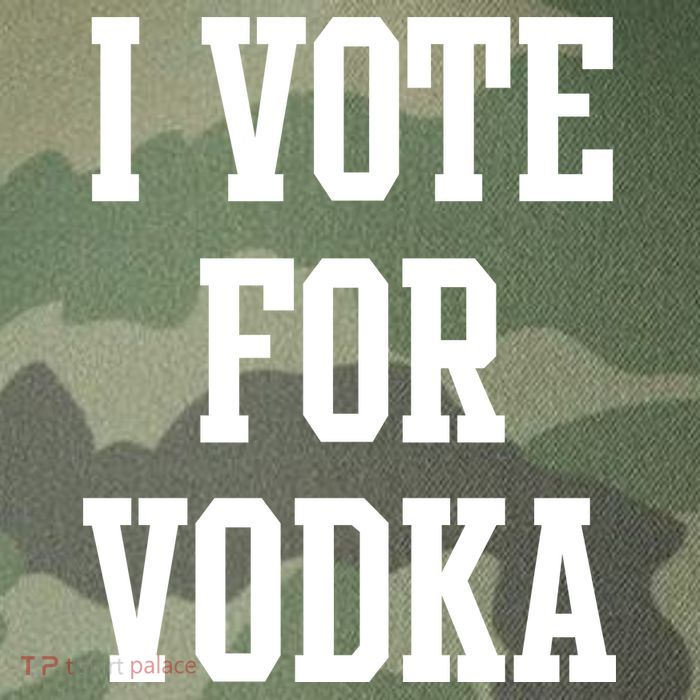 I Vote For Vodka Legacy Tie Dye Trucker Hat