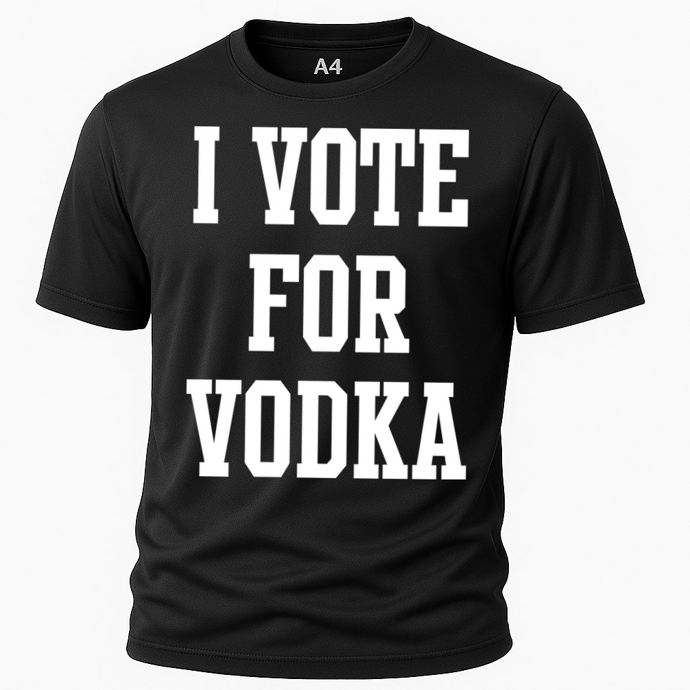I Vote For Vodka Performance Shirt