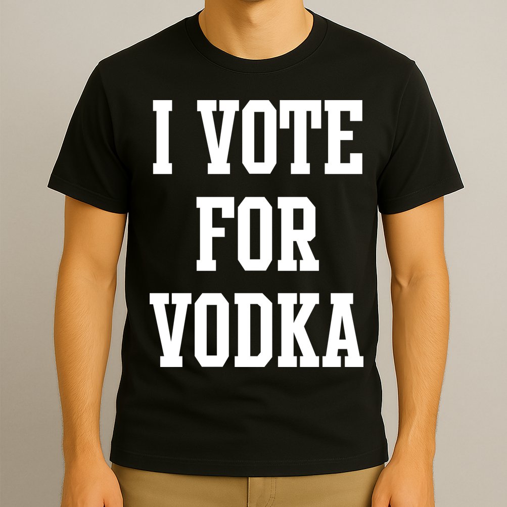 I Vote For Vodka T-Shirt