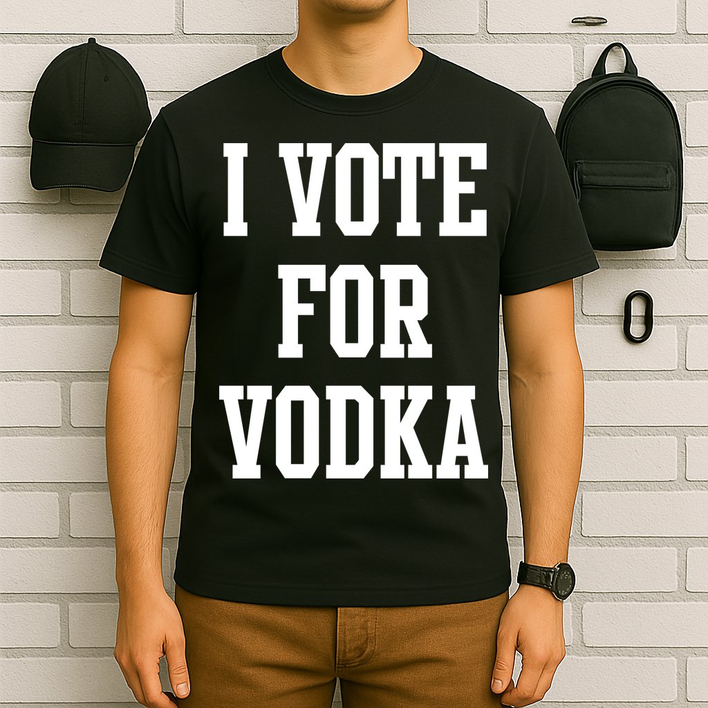 I Vote For Vodka T-Shirt