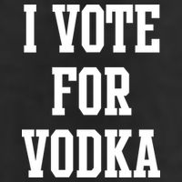 I Vote For Vodka 15oz Campfire Ceramic Mug