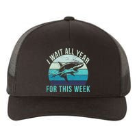 I Wait All Year For This Week Shark Yupoong Adult 5-Panel Trucker Hat