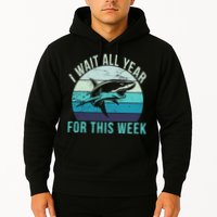 I Wait All Year For This Week Shark Hoodie