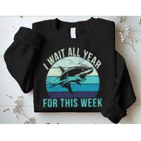 I Wait All Year For This Week Shark Sweatshirt