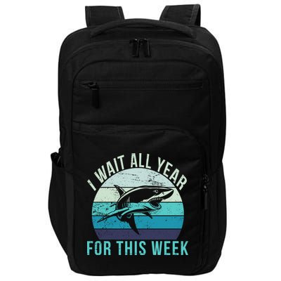 I Wait All Year For This Week Shark Impact Tech Backpack