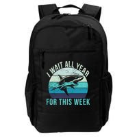 I Wait All Year For This Week Shark Backpack