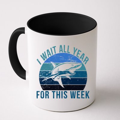 I Wait All Year For This Week Shark Mug