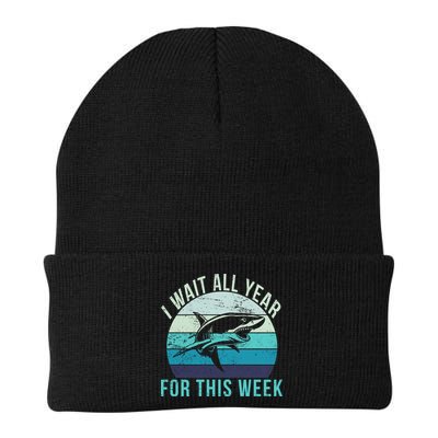 I Wait All Year For This Week Shark Beanie