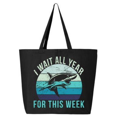 I Wait All Year For This Week Shark 25L Jumbo Tote