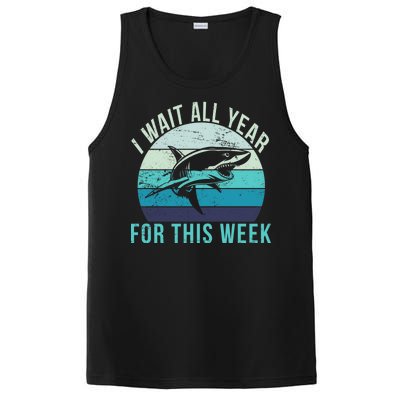 I Wait All Year For This Week Shark PosiCharge Competitor Tank