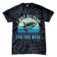 I Wait All Year For This Week Shark Tie-Dye T-Shirt