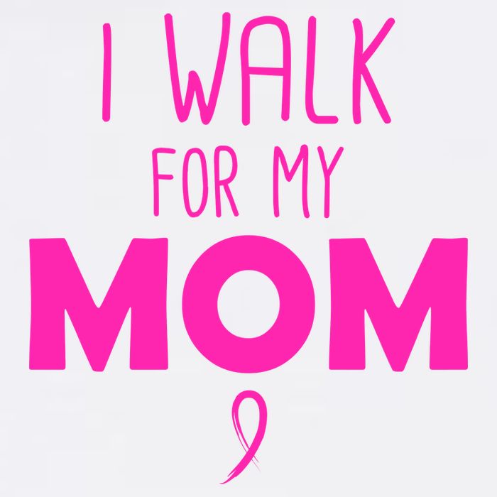 I Walk For My Mom Breast Cancer Womens Tank Top