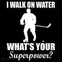 I Walk On Ice What's Your Superpower Flexfit Unipanel Trucker Cap
