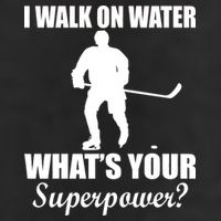 I Walk On Ice What's Your Superpower Microfiber Hand Towel