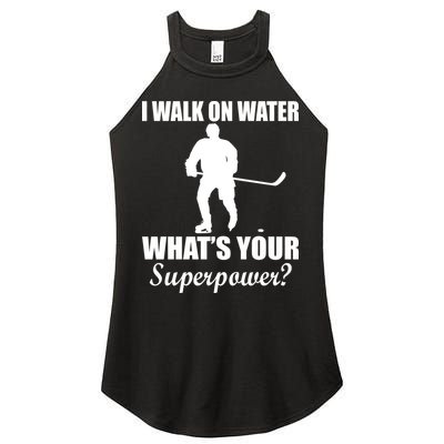 I Walk On Ice What's Your Superpower Women's Perfect Tri Rocker Tank