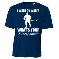 I Walk On Ice What's Your Superpower Cooling Performance Crew T-Shirt