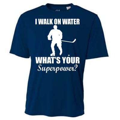 I Walk On Ice What's Your Superpower Cooling Performance Crew T-Shirt