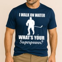 I Walk On Ice What's Your Superpower Performance Shirt