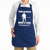 I Walk On Ice What's Your Superpower Apron