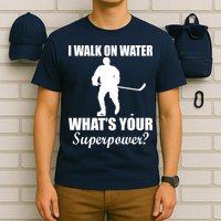 I Walk On Ice What's Your Superpower T-Shirt