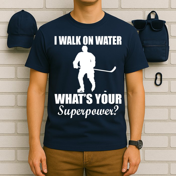 I Walk On Ice What's Your Superpower T-Shirt
