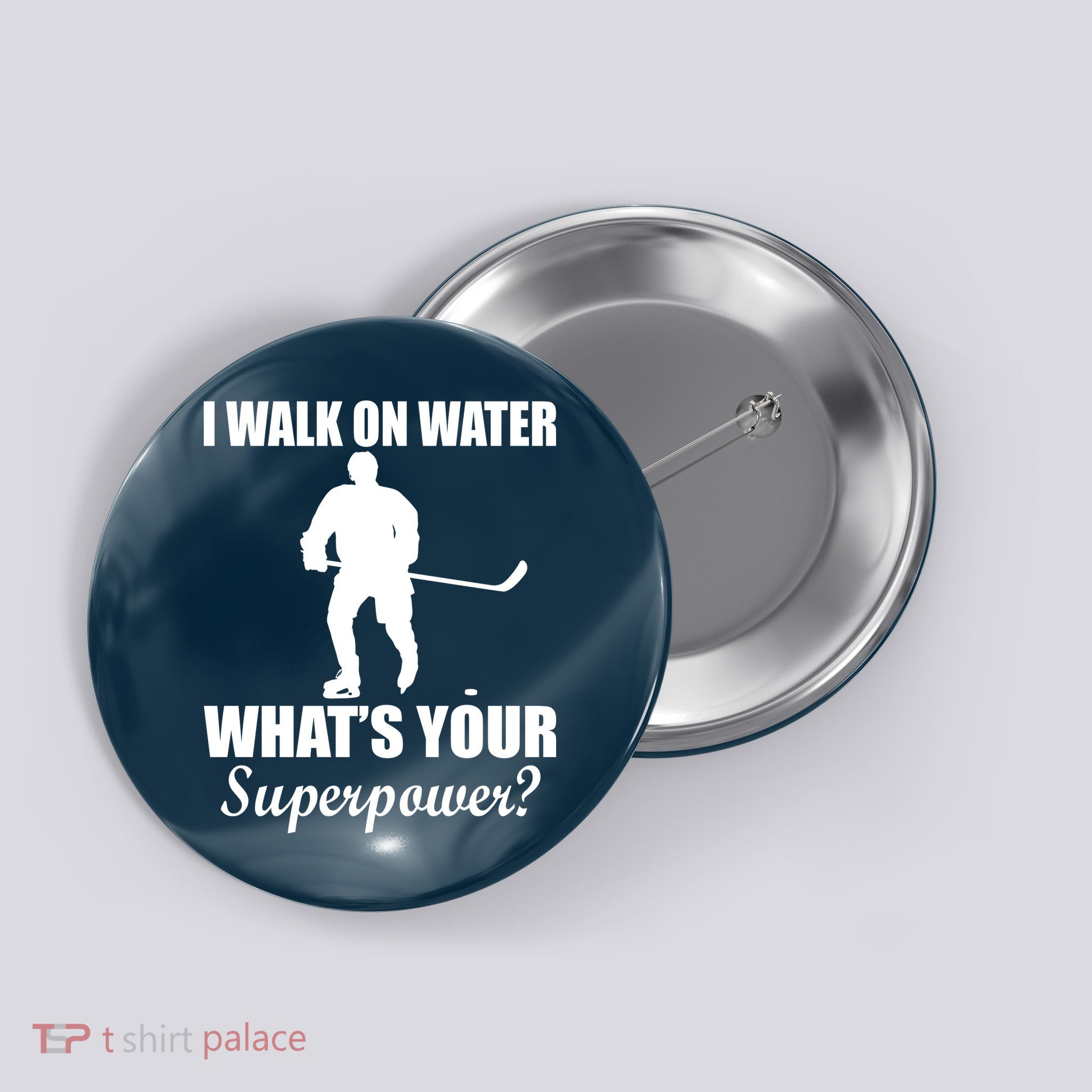 I Walk On Ice What's Your Superpower Button