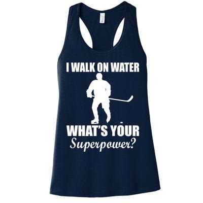 I Walk On Ice What's Your Superpower Womens Tank Top