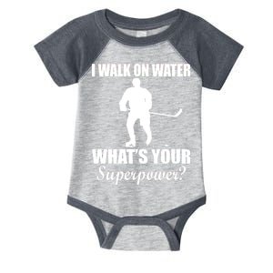 I Walk On Ice What's Your Superpower Infant Baby Jersey Bodysuit