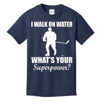 I Walk On Ice What's Your Superpower Kids T-Shirt