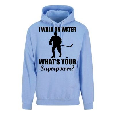 I Walk On Ice What's Your Superpower Unisex Surf Hoodie