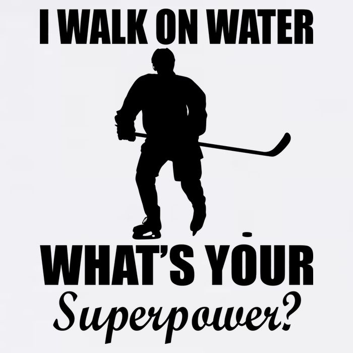 I Walk On Ice What's Your Superpower Garment-Dyed Sweatshirt