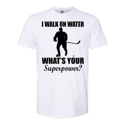 I Walk On Ice What's Your Superpower Softstyle CVC T-Shirt