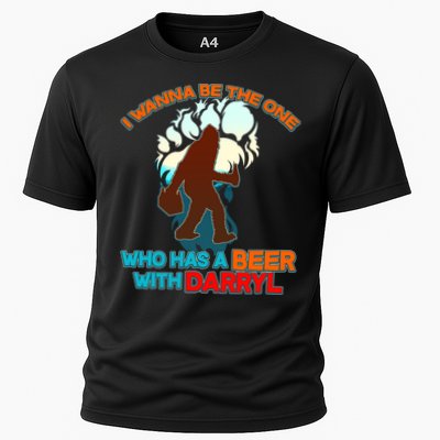 I Wanna Be the One Who Has a Beer With Darryl Funny Bigfoot Performance Shirt