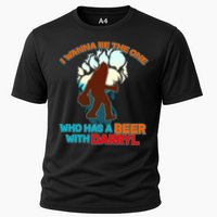 I Wanna Be the One Who Has a Beer With Darryl Funny Bigfoot Performance Shirt