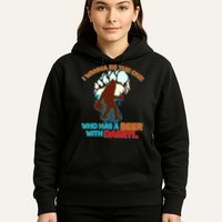 I Wanna Be the One Who Has a Beer With Darryl Funny Bigfoot Hoodie